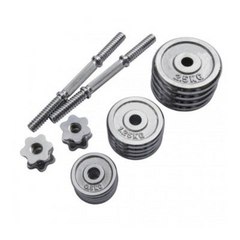 20kg Chromed Dumbbell Set Of Two - Not In Original Box