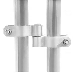 Hen Run With a Free Cover - 3M x 2M x 2M (10ft x 6.6ft x 6.6ft) - Galvanised Heavy Duty Bars 32MM - Largest Bars In Ireland.