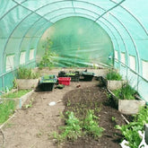 6x3x2m Polytunnel Pro Galvanised With Door - Green