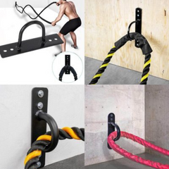 9M Battle Rope & Battle Rope Anchor Bundle