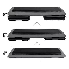 Aerobic Step Platform with Adjustable Risers