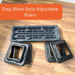 Aerobic Step Platform with Adjustable Risers