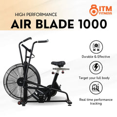 Air Blade 1000 Assault Bike – High-Performance Air Resistance Exercise Bike