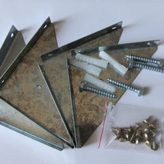 Heavy-Duty Galvanised Metal Shed Anchor Fittings | Secure Garden Buildings to Concrete