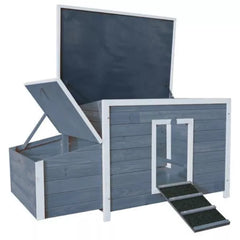 Captain Coop Chicken Coop – 6-8 Birds Grey - Return - Slight Damage