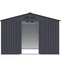Metal Garden Shed – 6'5" x 9'1" - Weatherproof Secure Durable Outdoor Storage