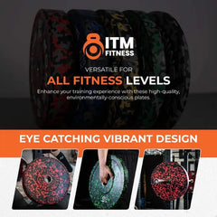 Colour Splash Bumper Plates