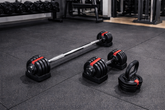 Dumbbell Set – 3-in-1 Barbell, Dumbbell & Kettlebell Save Space