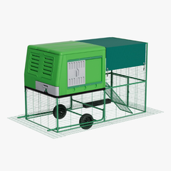 The Egg Chalet Mobile Plastic Chicken Coop (4-6 Hens)