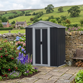 Metal Shed 5x3FT (1.5 x 0.9m) x Apex Roof - Durable Outdoor Storage Solution