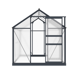 Greenhouse 6x8FT – Large Polycarbonate Garden Greenhouse with UV Protection & Sturdy Frame