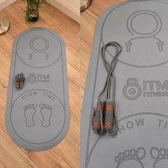 Jump Rope & Jumping Mat Bundle