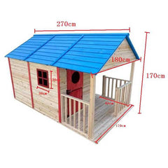 Kids Garden Playhouse - 270 x 180 x 170cm/ 106.2 x 70.8 x 66.9 inches