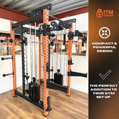 CommercialPower Rack -Multifunctional - Includes Two 80kg Weight Stacks