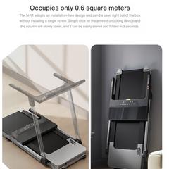 N-11 Treadmill - - 3HP Motor- 3 Second Fold and Hi Tec Shock Absorbtion