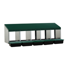 Premium 5-Compartment Chicken Nesting Box | Plastic Floor Laying Nest