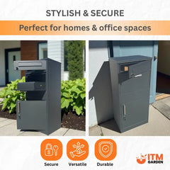 Parcel and Letter Safe (50 x 38 x 112cm)