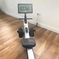 R-99 SMART Rowing Machine. Watch Netflix, YouTube and more on the 16" Swivel Screen. Magnetic Resistance.