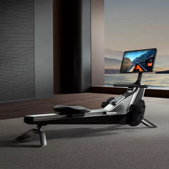 R-99 SMART Rowing Machine. Watch Netflix, YouTube and more on the 16" Swivel Screen. Magnetic Resistance.