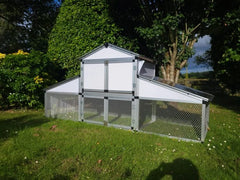 Robo Coop Chicken Coop – 4-5 Birds – Metal Aluminium