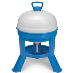 20L Siphon Chicken Drinker | Raised Tray Poultry Waterer