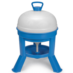 20L Siphon Chicken Drinker | Raised Tray Poultry Waterer