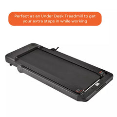 T-23 Space Saver Folding Dual – Mode Treadmill and Walking Pad – Remote Control - 2HP Motor