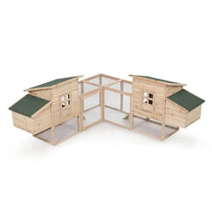 The Cluckleberry Inn Chicken Coop – 6-8 Birds - Natural Wood