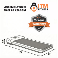 Walking Pad 400 | 2-Year Warranty | Under Desk Treadmill |Ultra-Compact Design