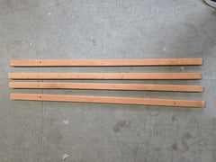 Chicken Coop Perches - Set of 4 - 65cm Long - Old Stock