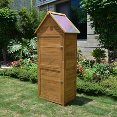 Wooden Cabinet Tall With 5 Shelves