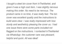 Wheelie Bin Shelter Premium - 2 Bay - Wood Effect Slats