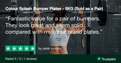 Colour Splash Bumper Plates