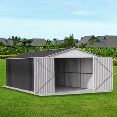 12×20FT Metal Storage Shed – Durable Outdoor Shed