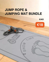 Jump Rope & Jumping Mat Bundle