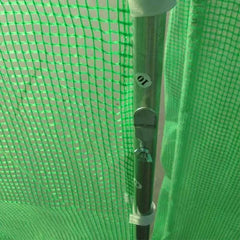 4x2x2m Polytunnel Pro Galvanised With Door