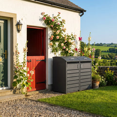 2 Bay Curved Cresent Bin - Premium