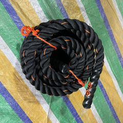 9M Battle Rope & Battle Rope Anchor Bundle