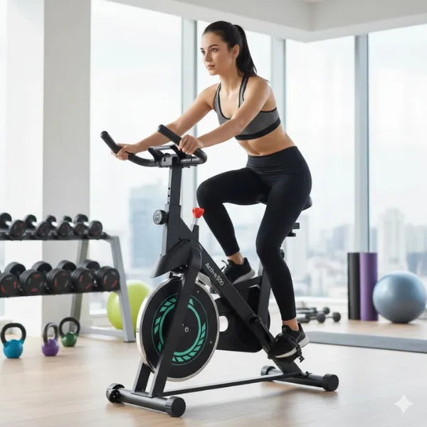 Active Bike 500 | Compact Home Exercise Bike | Smooth & Quiet