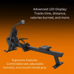 A-99 Air Rowing Machine with Bluetooth