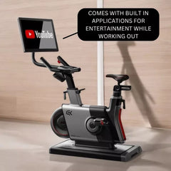 B-89 Smart Commercial Bike – 21.5″ Colour Screen, Commercial Grade Magnetic Resistance