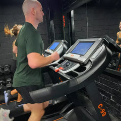 C-99 Commercial SMART Folding Treadmill with Incline – Refurbished Display Model – Fully Assembled