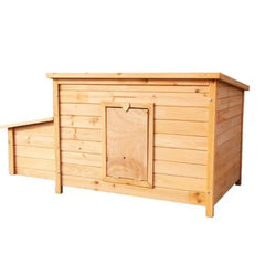 Captain Coop Chicken Coop – 6-8 Birds – Natural colour