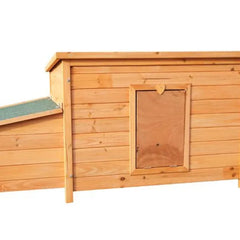 Captain Coop Chicken Coop – 6-8 Birds – Natural colour