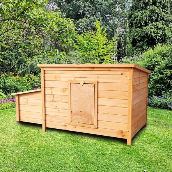 Captain Coop Chicken Coop – 6-8 Birds – Natural colour
