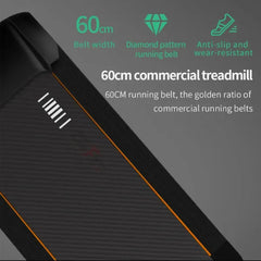 Velocity X Commercial Treadmill – 20km/h Top Speed & 200kg Max User Weight
