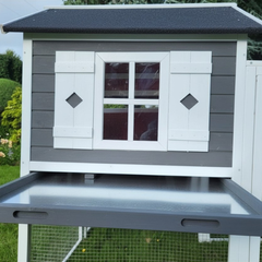 Coop D Ville Chicken Coop- Grey  - Return Unused