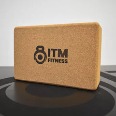 Eco-Friendly Cork Yoga Brick (3x6x9 in) | Firm, Natural Support Block for Stability & Alignment