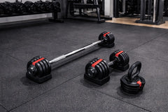 Dumbbell Set – 3-in-1 Barbell, Dumbbell & Kettlebell Save Space