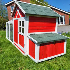 BUNDLE: Egg-Center Chicken Coop + 4x3m Hen Run - Save 5%